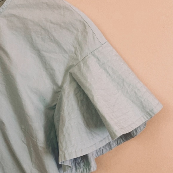 Boho Cropped Blouse - Picture 2 of 4